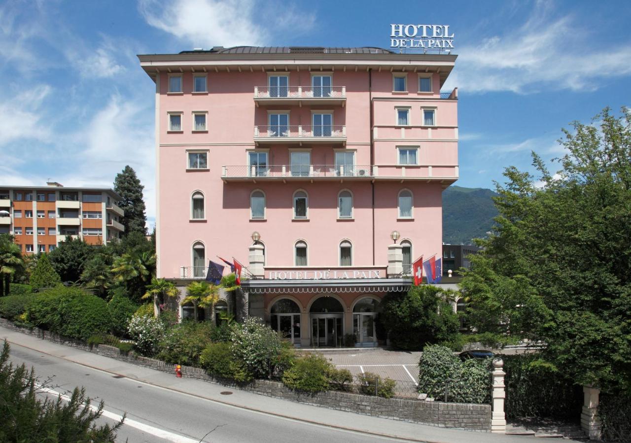 Hotel De La Paix Lugano Bagian luar foto