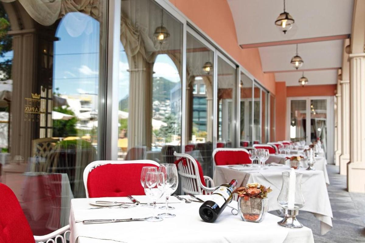 Hotel De La Paix Lugano Bagian luar foto