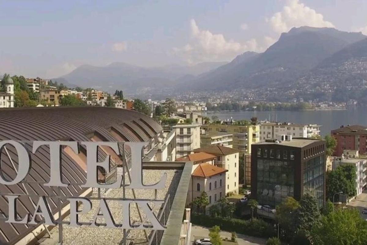 Hotel De La Paix Lugano Bagian luar foto