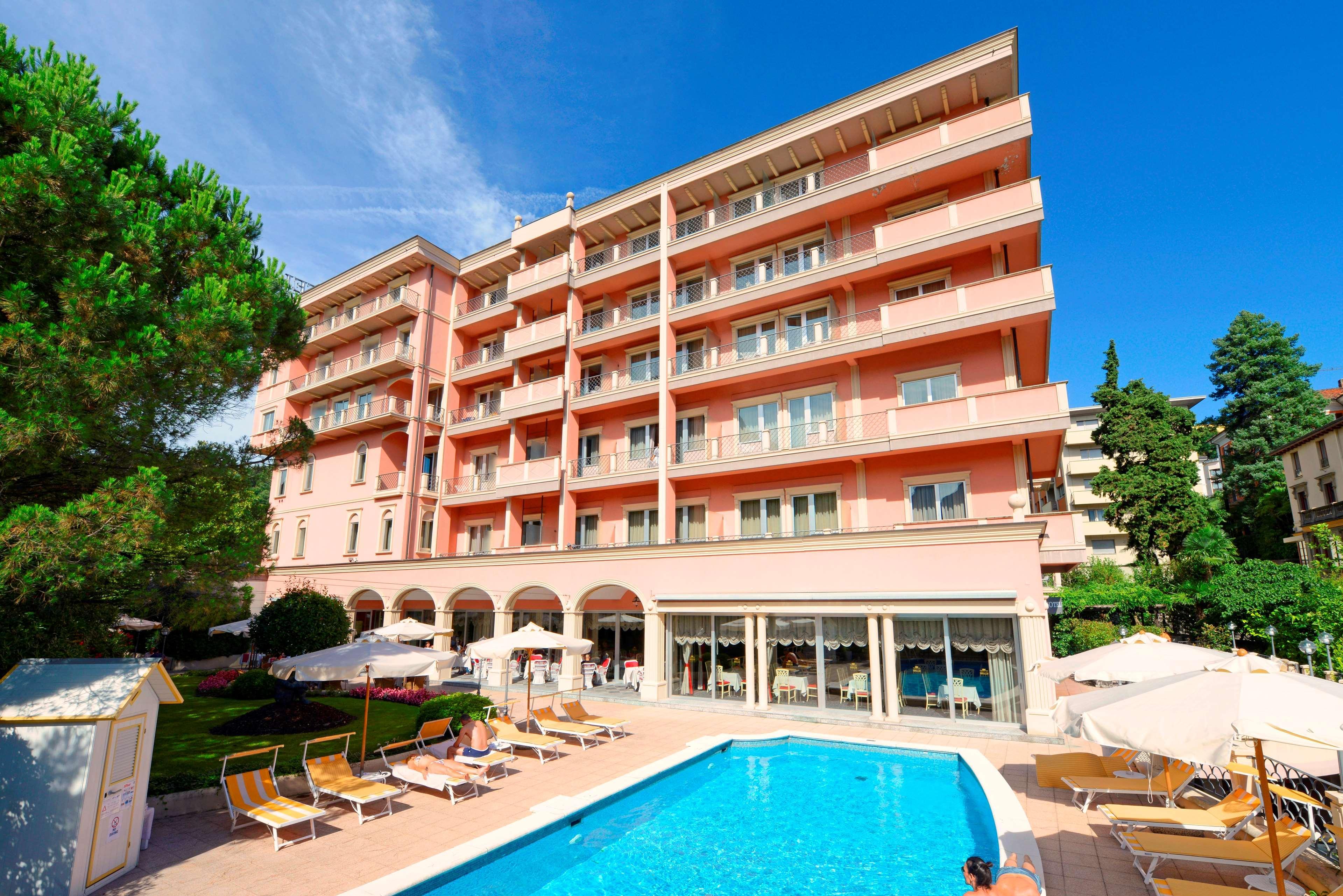 Hotel De La Paix Lugano Bagian luar foto