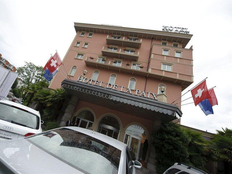 Hotel De La Paix Lugano Bagian luar foto